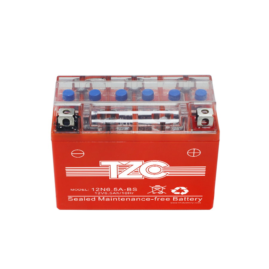 Motorcycle Battery Maintenance Free 12N6.5A-Bs