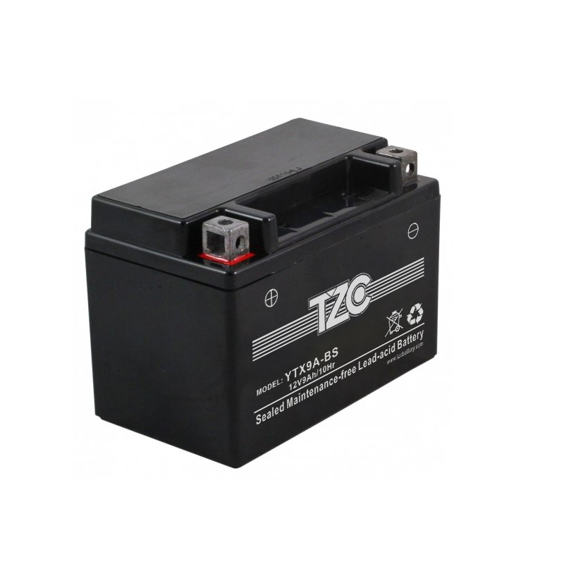 YTX9A-Bs MF Motorcycle Battery 